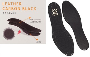    Стельки Leather Carbon Braus 98 черн Н.К. - картинка 1