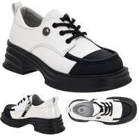 Полуботинки Kenka 399-160 black/white