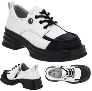    Полуботинки Kenka 399-160 black/white - картинка 1