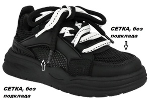    Полуботинки Kenka 21-007 black - картинка 1