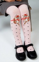 Колготки Лукоморье 242 роз Котик+бант М