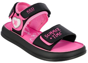    Туфли летн Kedberry 527-16 black/fuxia - картинка 1