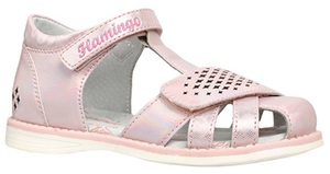    Туфли летн Flamingo 241с-з6-4439 роз - картинка 1