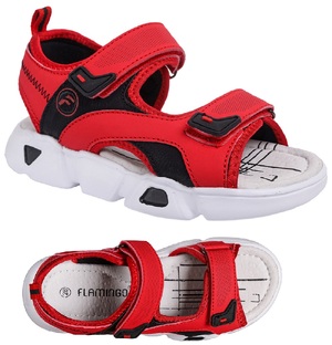    Туфли летн Flamingo 221с-з6-3035 красн ( 2,0) - картинка 1