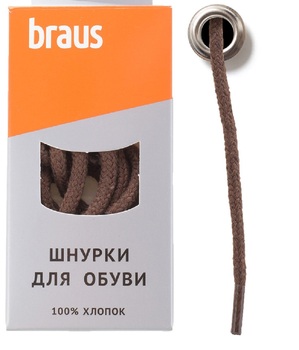    Шнурки Braus 3103 кор 75см кругл - картинка 1