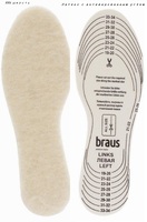 Стельки зима Braus 9321 Wool kips (19-35) Ш