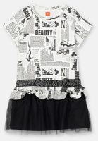 Платье Cherubino 63003-21-300 экрю М 20%
