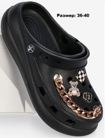Кроксы Kenka 3-362 black