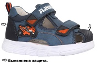 Туфли летн Flamingo 241с-з6-4536 син