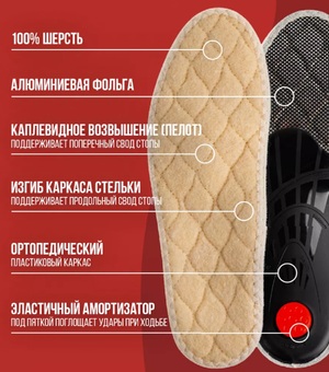    Стельки Braus орто 105 Relax ALU TECH - картинка 1