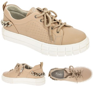    Полуботинки Kenka 323-12 beige ( 3,0) - картинка 1