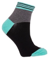 Носки Socks 224 черн-бирюза М