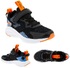 Кроссовки  KENKA 2164-1 black/orange - картинка 1