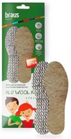 Стельки зима Braus 1621 ALU WOOL 19-35