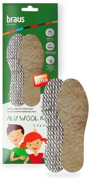    Стельки зима Braus 1621 ALU WOOL 19-35 - картинка 1