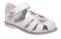 Туфли летн Kenka 9039 white-pink ( 2,5)
