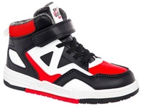 Ботинки Kenka 22873 black/red